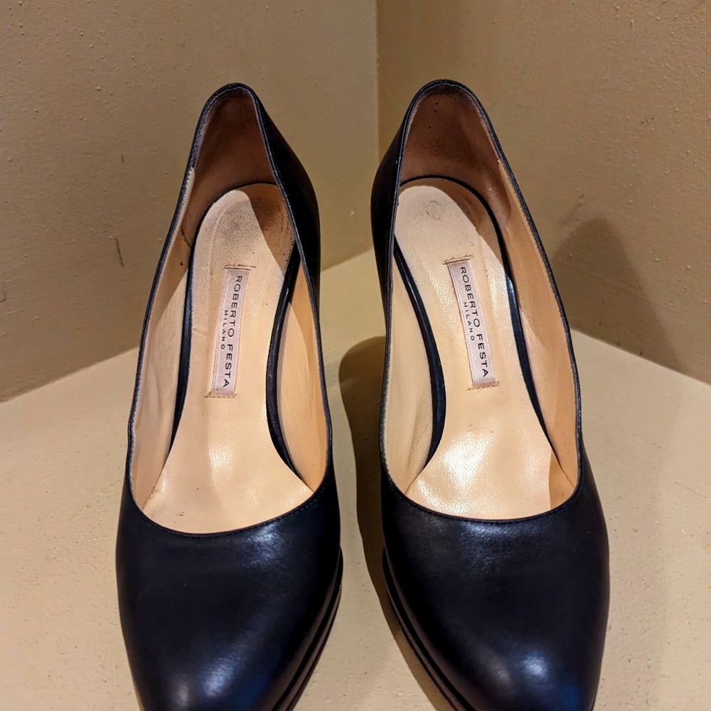 Roberto Festa Gray Pumps